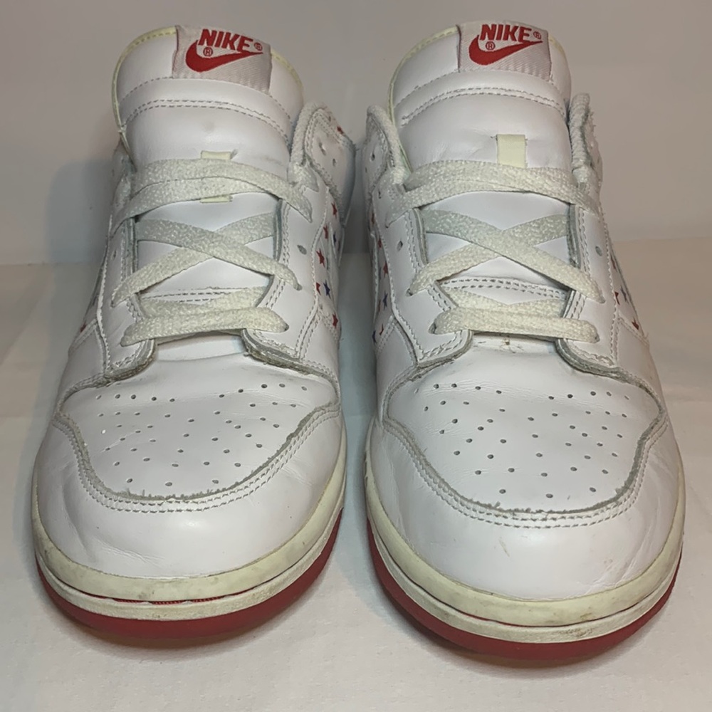 Nike Dunk Low (white/white-sport red)